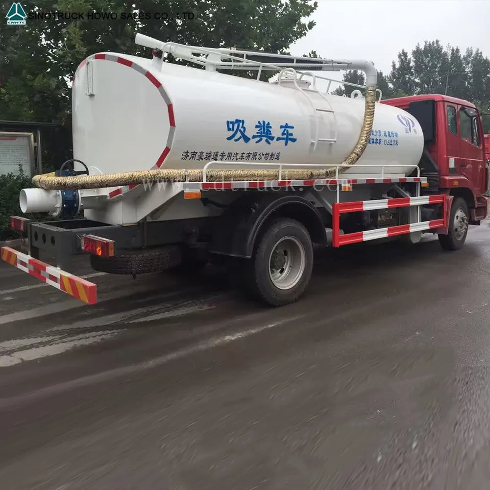Sinotruk 20Cbm Sewage Suction Truck Sewage Suction Tank Truck Trade