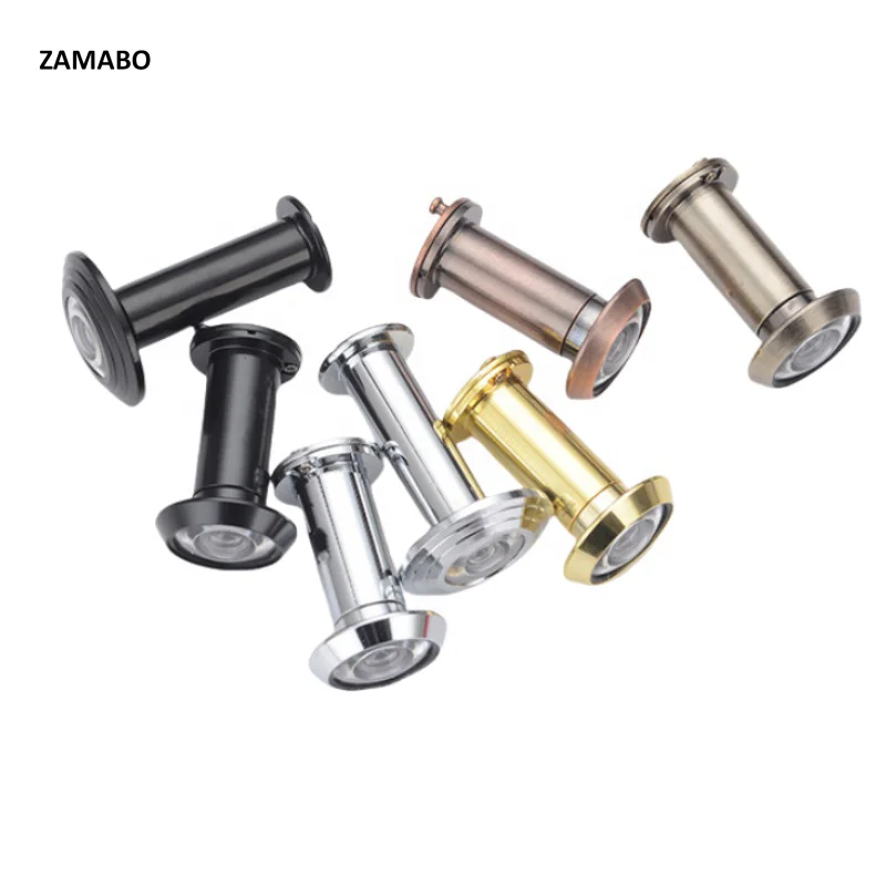 Современный 200 градусов дверной глазок из цинкового сплава для дома и отеля