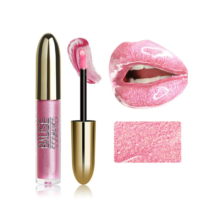 Free sample ISO approved top quality factory private label customized texture formula shinny clear lip gloss kit