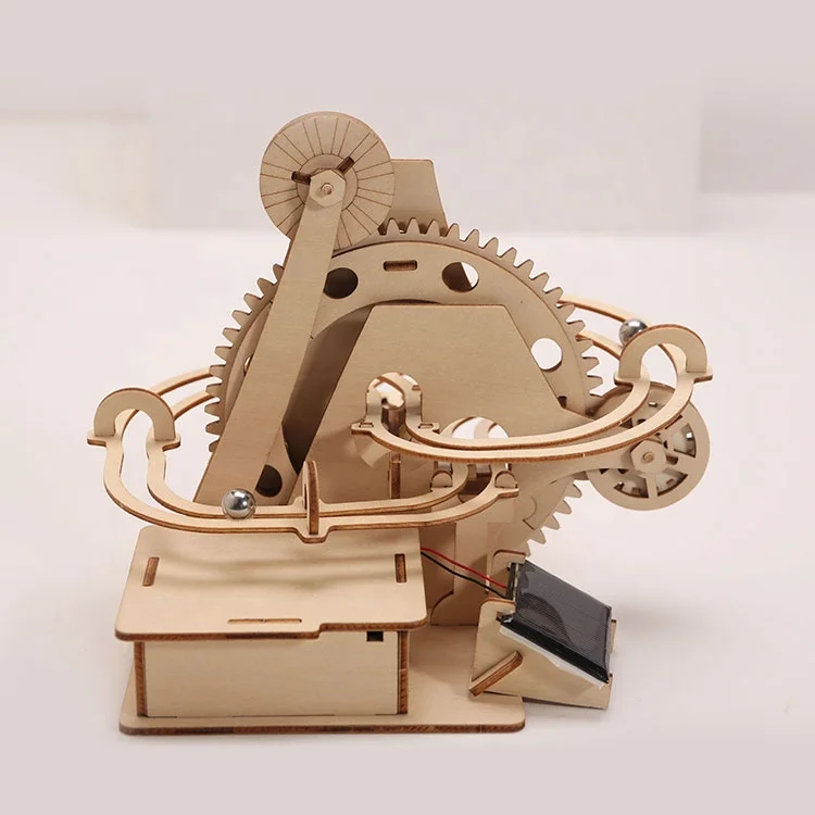 Wincent Marble run kit 3D деревянная сборная игрушка развивающие