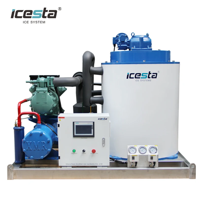 Оптовая продажа по заводской цене, 5T льдогенератор хлопьев для пресной воды, 100% безопасность