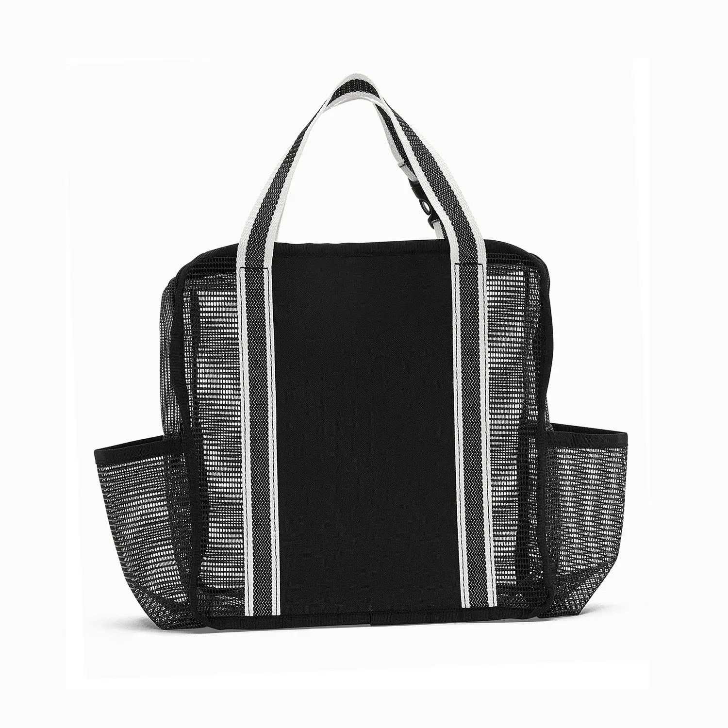 Summer travel bag organizer large utility toiletry tote beach pool mesh tote bag for cosmetic clothing towels toys shopping