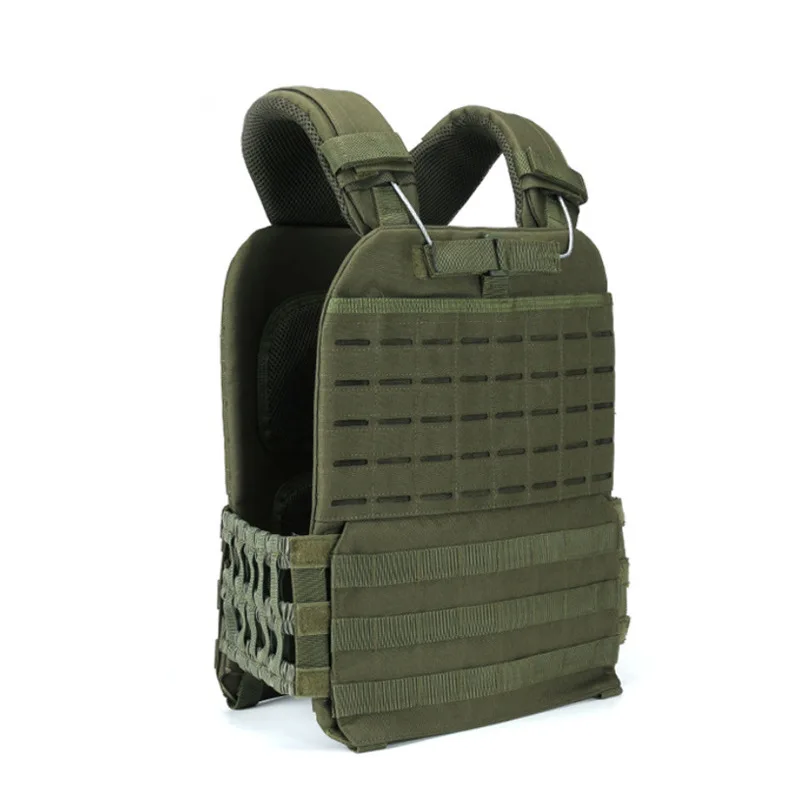 Outdoor combat camping tactical molle vest plates