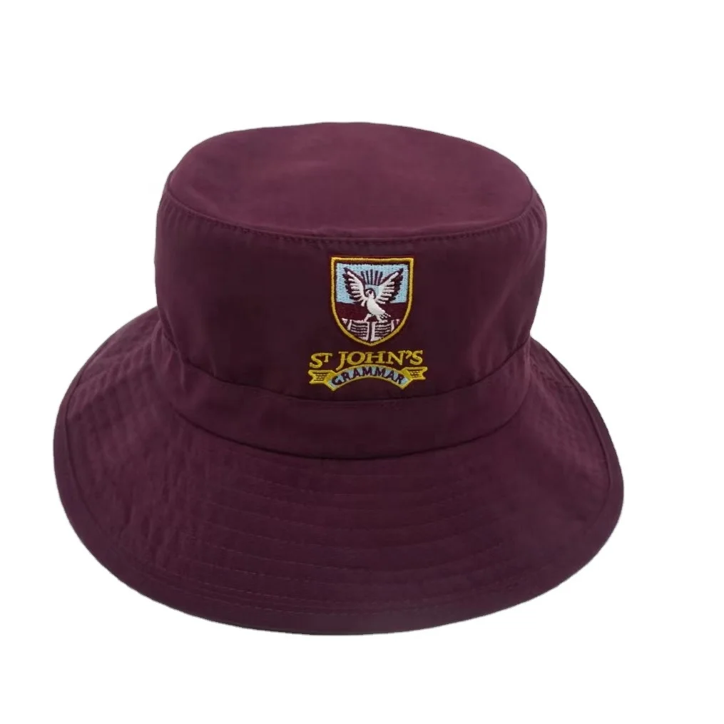 OME wholesale embroidered logo sun shade beach hat unisex  fisherman cap outdoor bucket hat