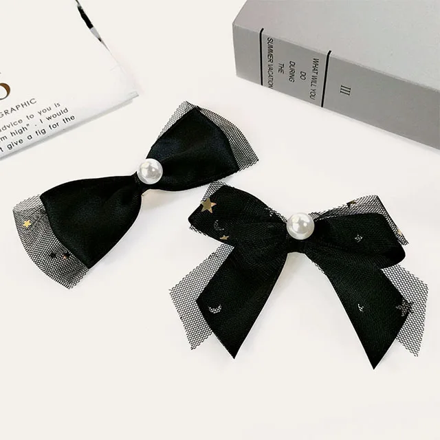 
New Korean Style Small Fresh Bow Hairpins Out Cute Ladies Hair Accessories 