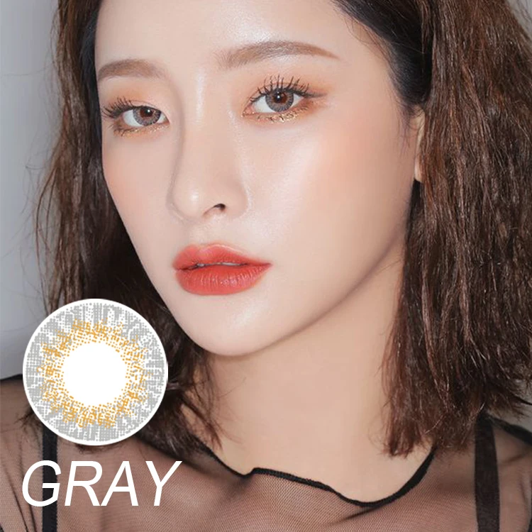 2021The most hot selling 12 colors 2T true sapphire fashionable contact lenses