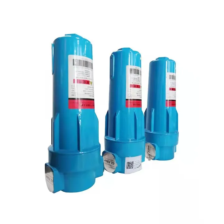 High pressure 16bar 1.2m3/min 2.6m3/min 3.8m3/min line filter for refrigerator air dryer