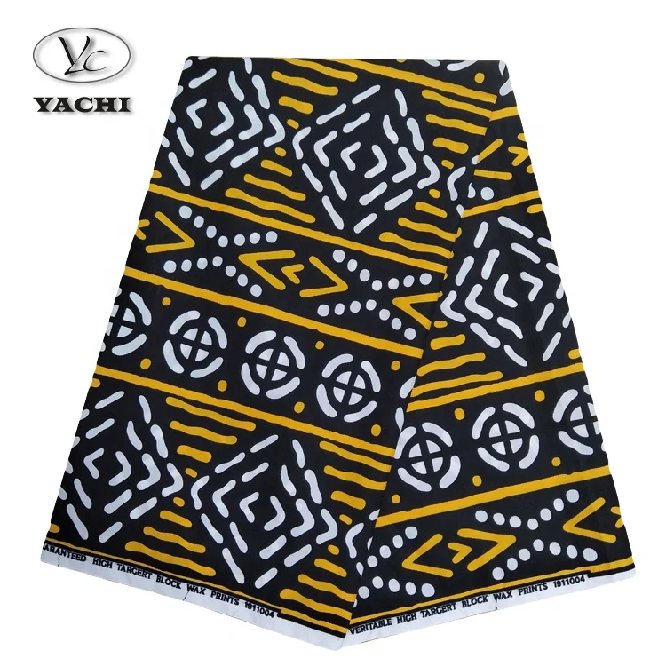 Yachitex 100% Cotton Hot Sell Wax Print Fabric For Clothes
