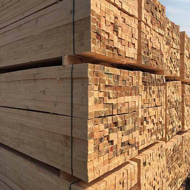 Construction Wood Sheet Material Pine Square Wood For Sale