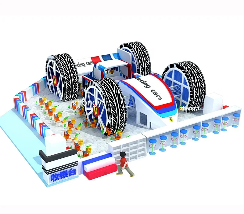 2023 New Design Robot Style Transformers Kid Indoor Playground Equipment Business for Sale