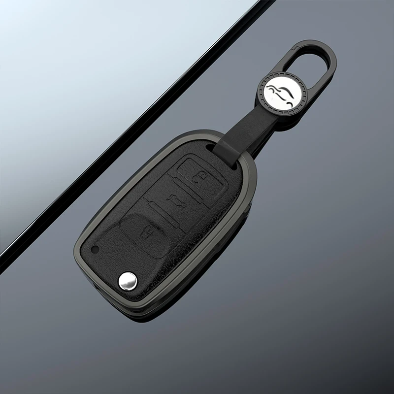Aluminum alloy car key case  CHSKY Car Key Cover For Volkswagen Vw Polo Passat B8 B5 B7 TIGUAN JETTA 6 Car Key Cove