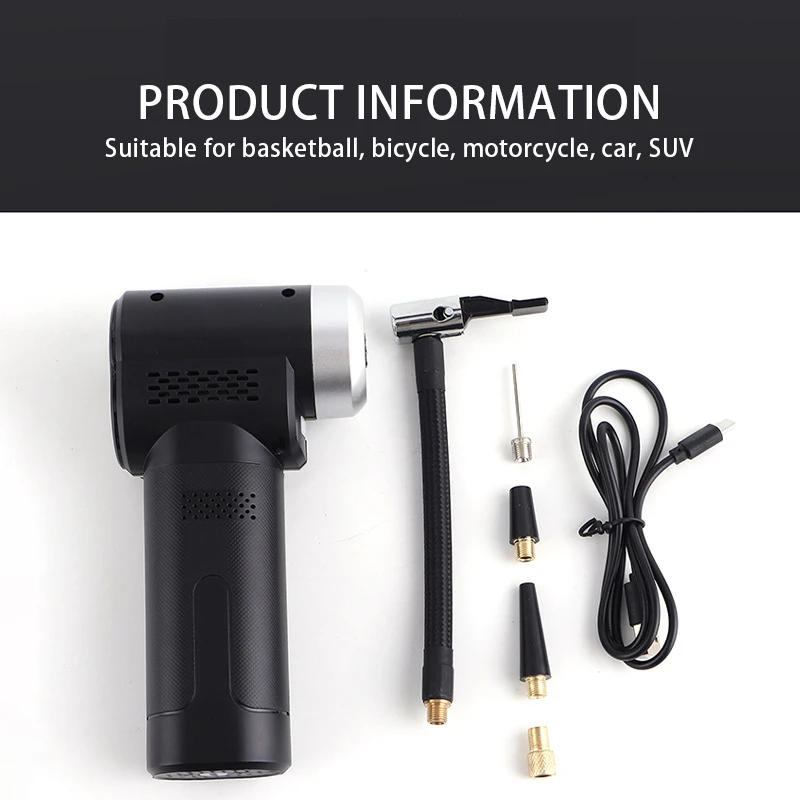 New Wireless Mini Car Tyre Electric Portable Air Pump Digital Car Air Compressor Tire Inflators