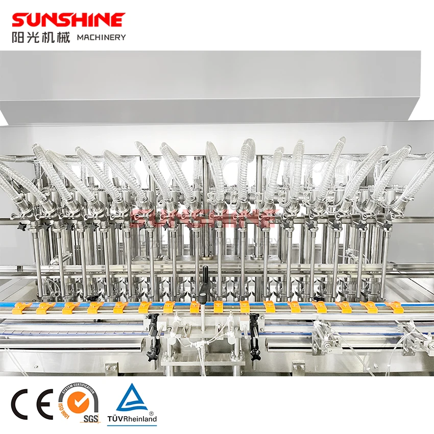 Automatic food grade ketchup mayonnaise mustard sauce chili sauce condiment paste honey filling machine