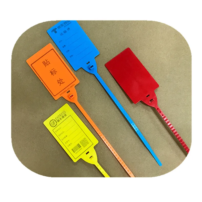 455mm Large nylon wire cable tie tag tightener padlock cargo container lock security plastic seal