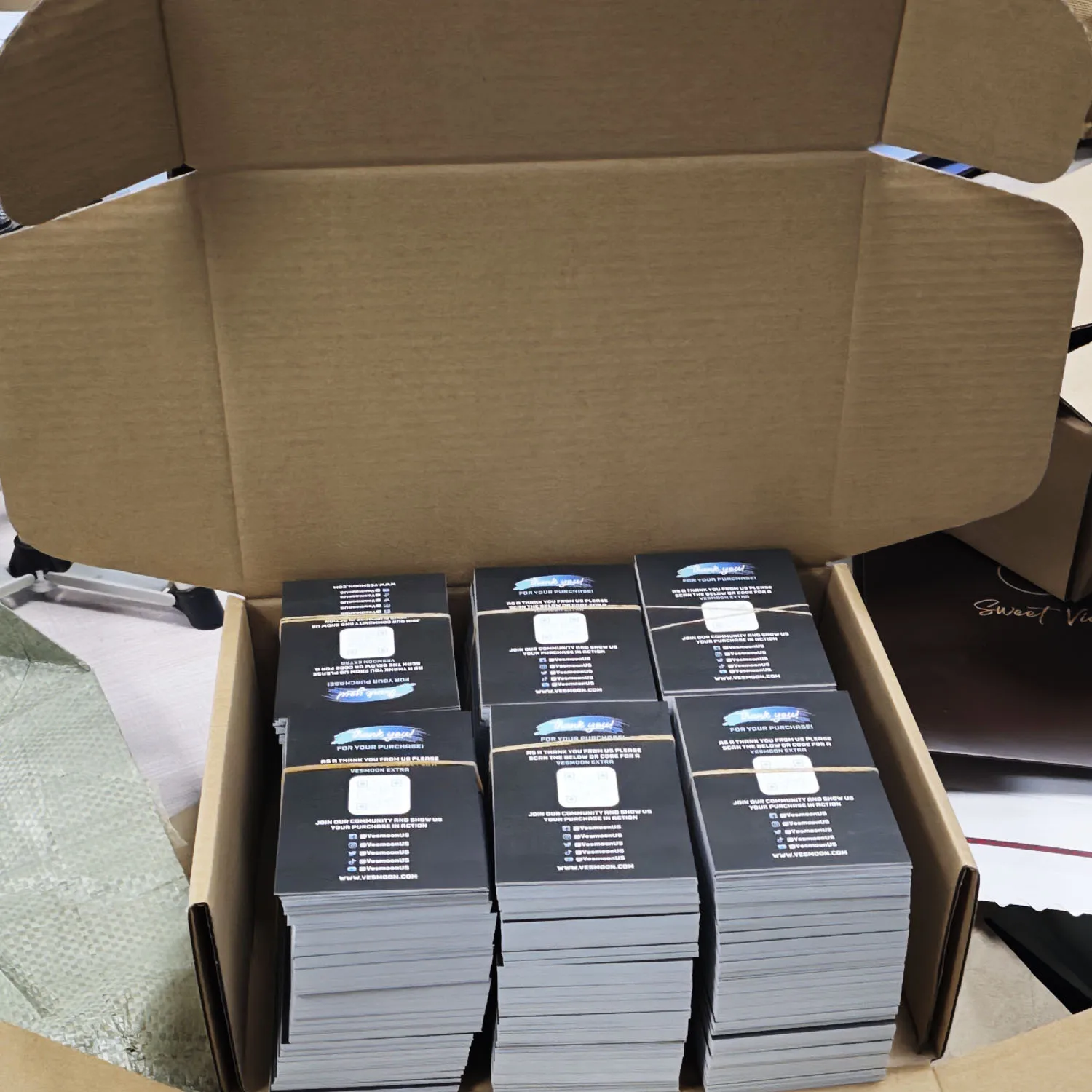 Personalized Custom Printing Services Business Thank You Card Printing Brochure Flyers Folders