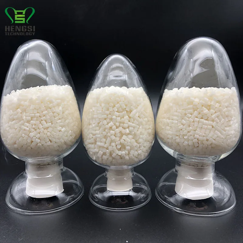 
 Compostable Resin Pla Plastic Raw Material Pellets Polylactic Acid For Blowing Film  