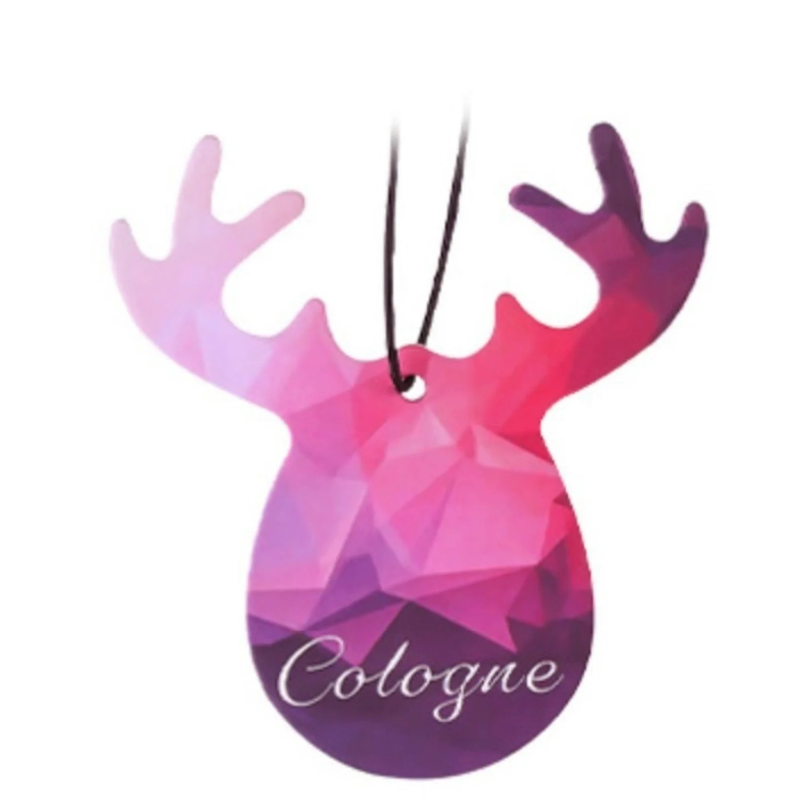 Car Air Freshener Smell Cute Antlers Shape Hanging Pendant Air Vent Fragrance Perfume Flavoring For Car Christmas