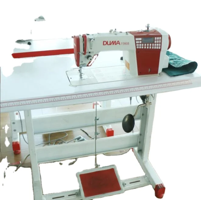 Double step intelligent lockstitch machine computer flat car four automatic sewing machine complete set of Flatcar