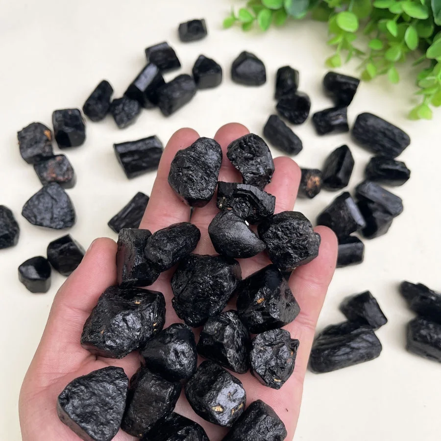 Wholesale Natural Black Tourmaline Rough Stone