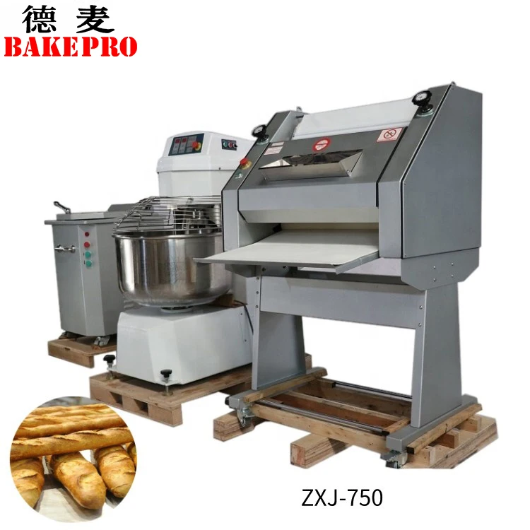 Bakepro ZXJ-750 Pizza Toast And Baguette Baking Equipment Bakery Baguette Rotary Moulding Machine For Soft Dough Biscuit Pro
