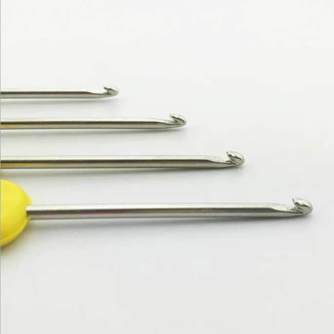 Double End Double Point  Needlework  Crochet Hooks Plastic Handle Knitting Needles