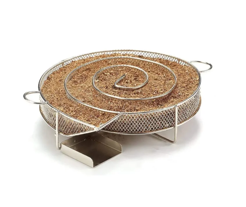 Outdoor Cooking Tool 304 Stainless Steel Cold Smoker Generator Metal Gas Charcoal BBQ Grill Smoking Meat Barbecue Accessories