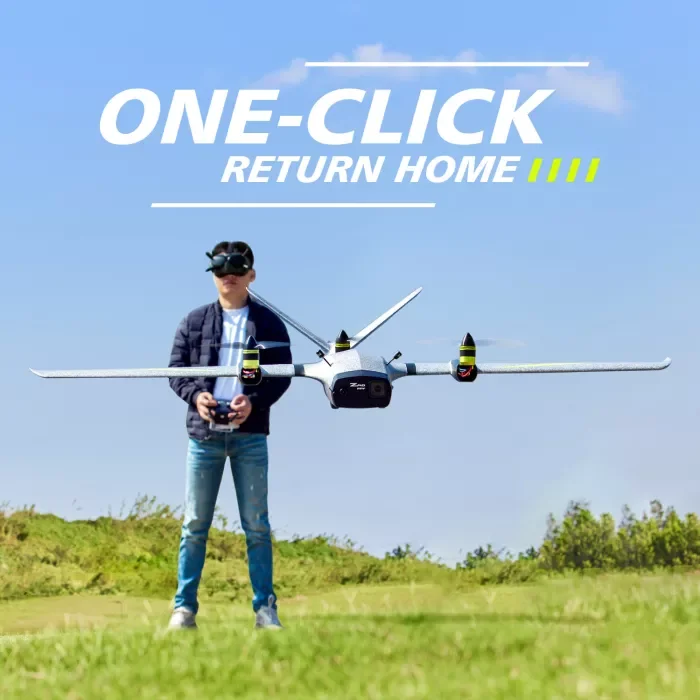 Omphobby New arrival ZMO VTOL FPV GPS Fixed Wing Airplane Aircraft with Remote Controller RC Airplane RTF