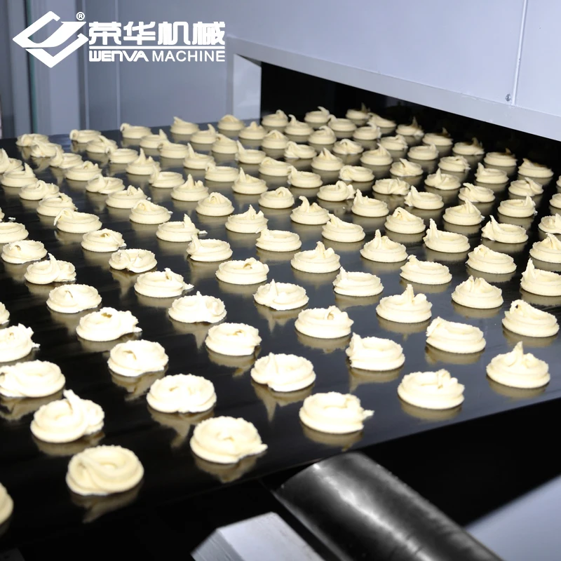 Steel Band Depositor Extrude Cookie Making Machine