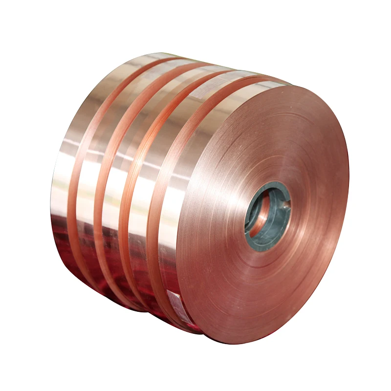 Manufacturer C1100 C1200 99.9% pure 1.27mm width 3mm copper foil tape roll copper strip roll