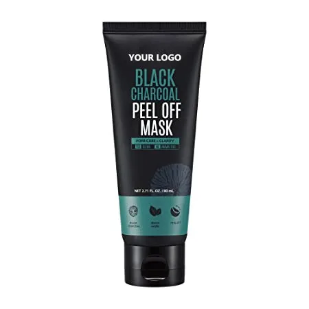 Уход за кожей очищение лица и носа уход пор черная маска для крем осветляющая очищающая угольная