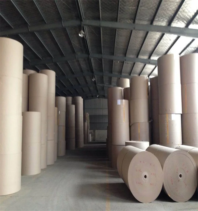 Eco Friendly Durable Packaging Paper Natural Kraft Paper for Carton Box
