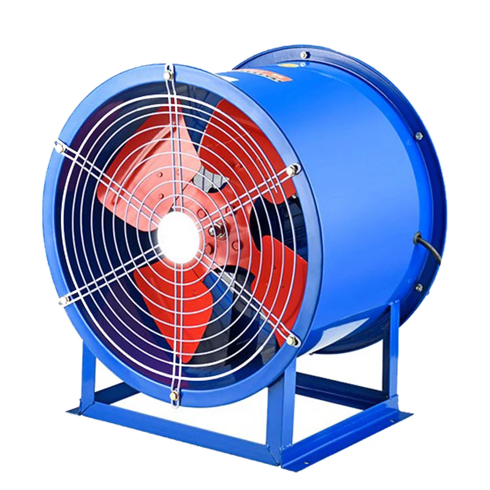 Высокоэффективный Профессиональный осевой потоковый промышленный осевой вентилятор вытяжной вентилятор