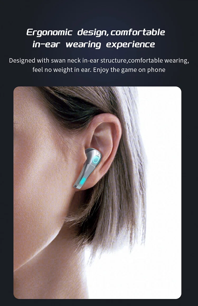 gaming in-ear earphones earbuds