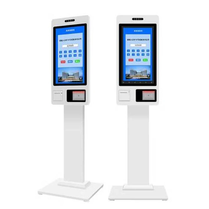 self-service intelligent queue system  bank /shopping hall /station ticket kiosk all in one touch screen kiosk