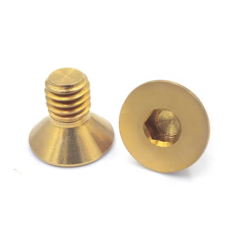 DIN7991  Gr5 titanium hexagon socket countersunk  head  bolts for industry