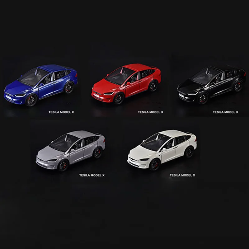 Collection decoration 1 24 scale diecast alloy model car with sound and light pull back metal cars toy
