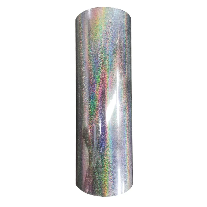 Chinese BOPP metallized holographic thermal laminating film holo laminate