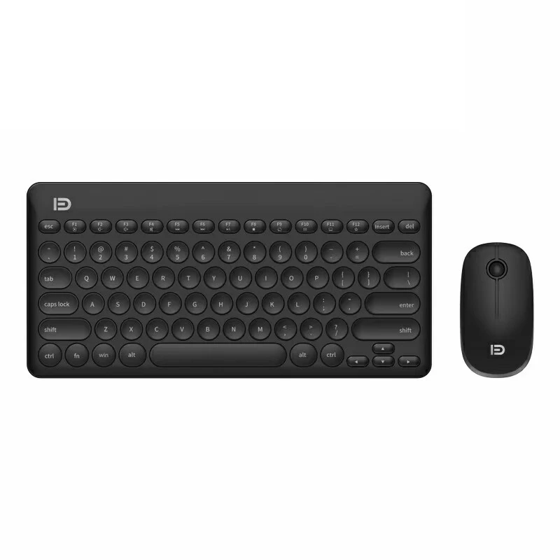 2.4G Optical Punk Wireless Keyboard And Mouse Set Keyboard OEM Wireless Keyboard Kit