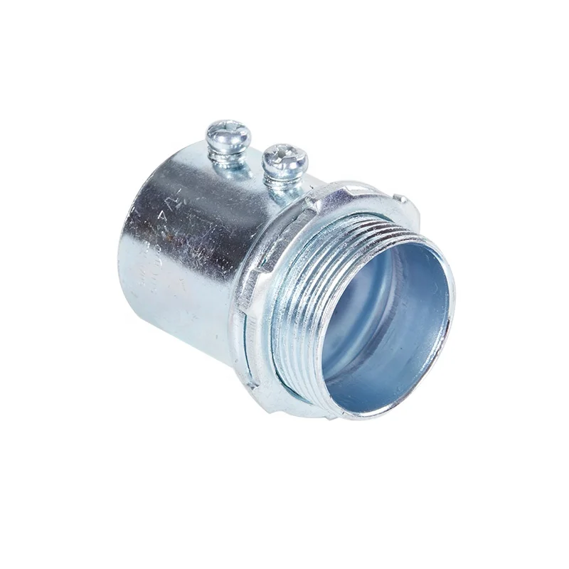 Factory Directly Supply fitting steel pipe connector EMT Connector