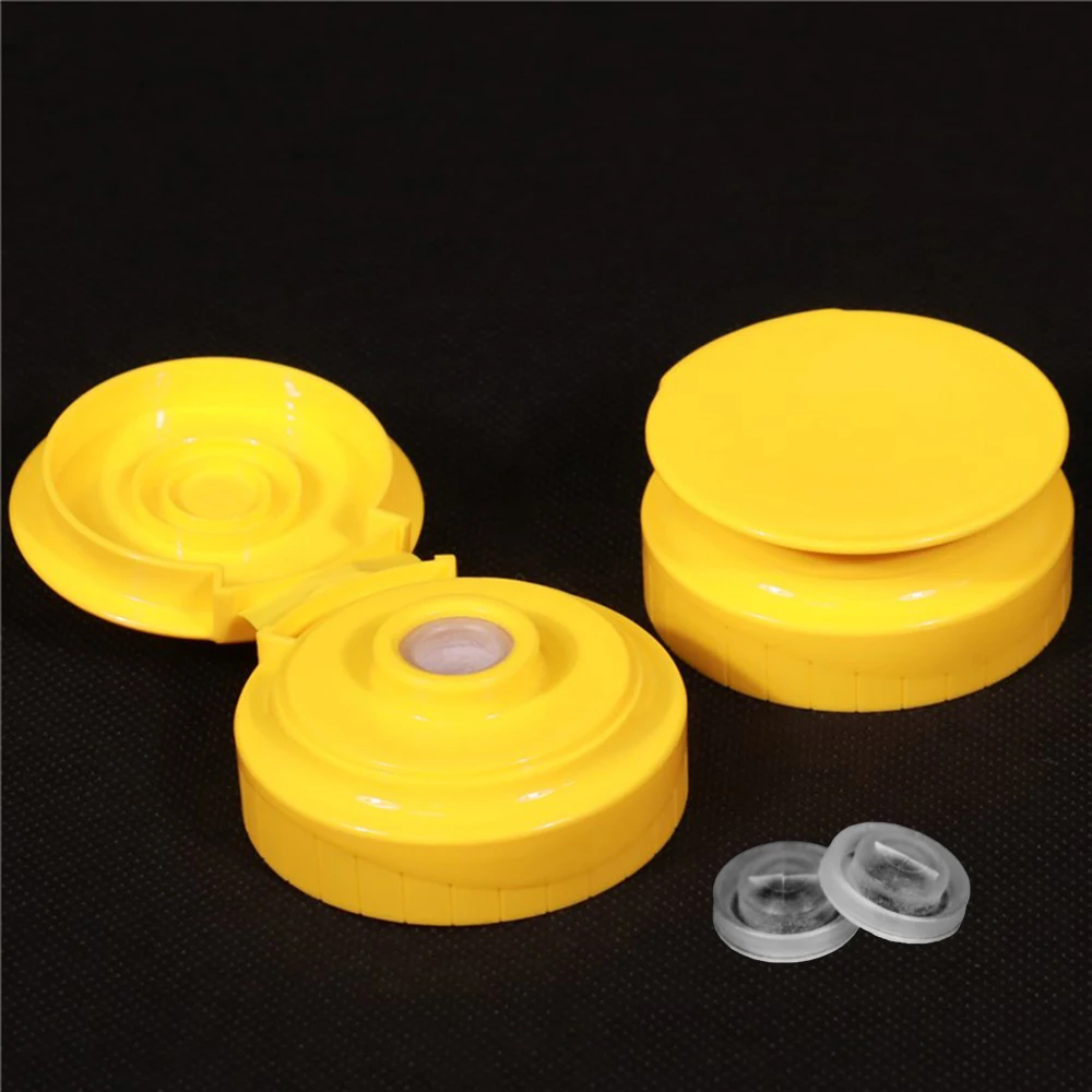 38-400 plastic snap on flip top dispensing closure