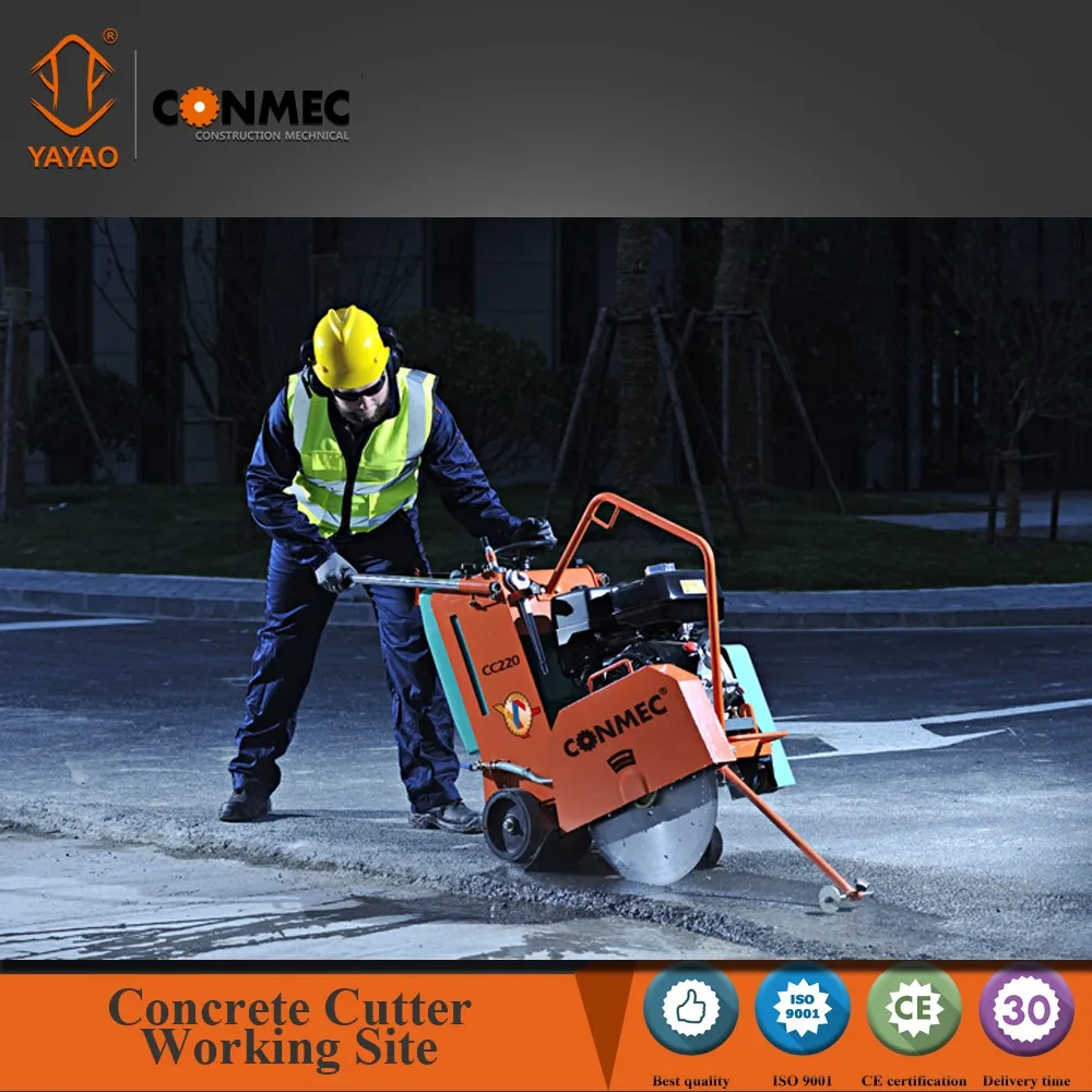 
Concrete Cutting Machine,Electric Start GX390 9.6kw/13.0hp Gasoline Portable Concrete Cutter(CE) 