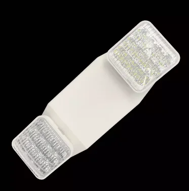hot sale rechargeable emergency led light with dual head led light 120/277V emergency exit light
