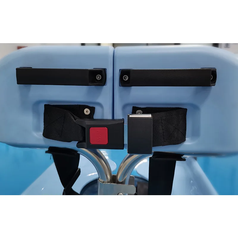 TCM-01S Pedal Lifting Transfer Transit Manual Commode Wheelchair With Toilet