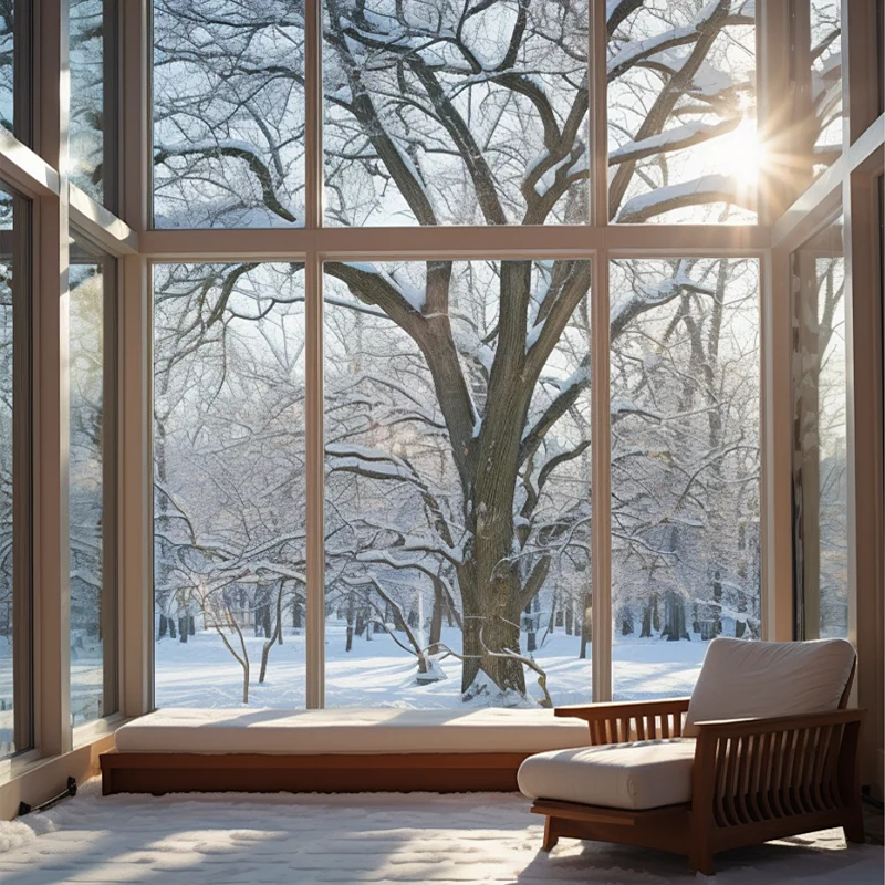 Треугольник дизайн Sunroom Открытый Солярий окна