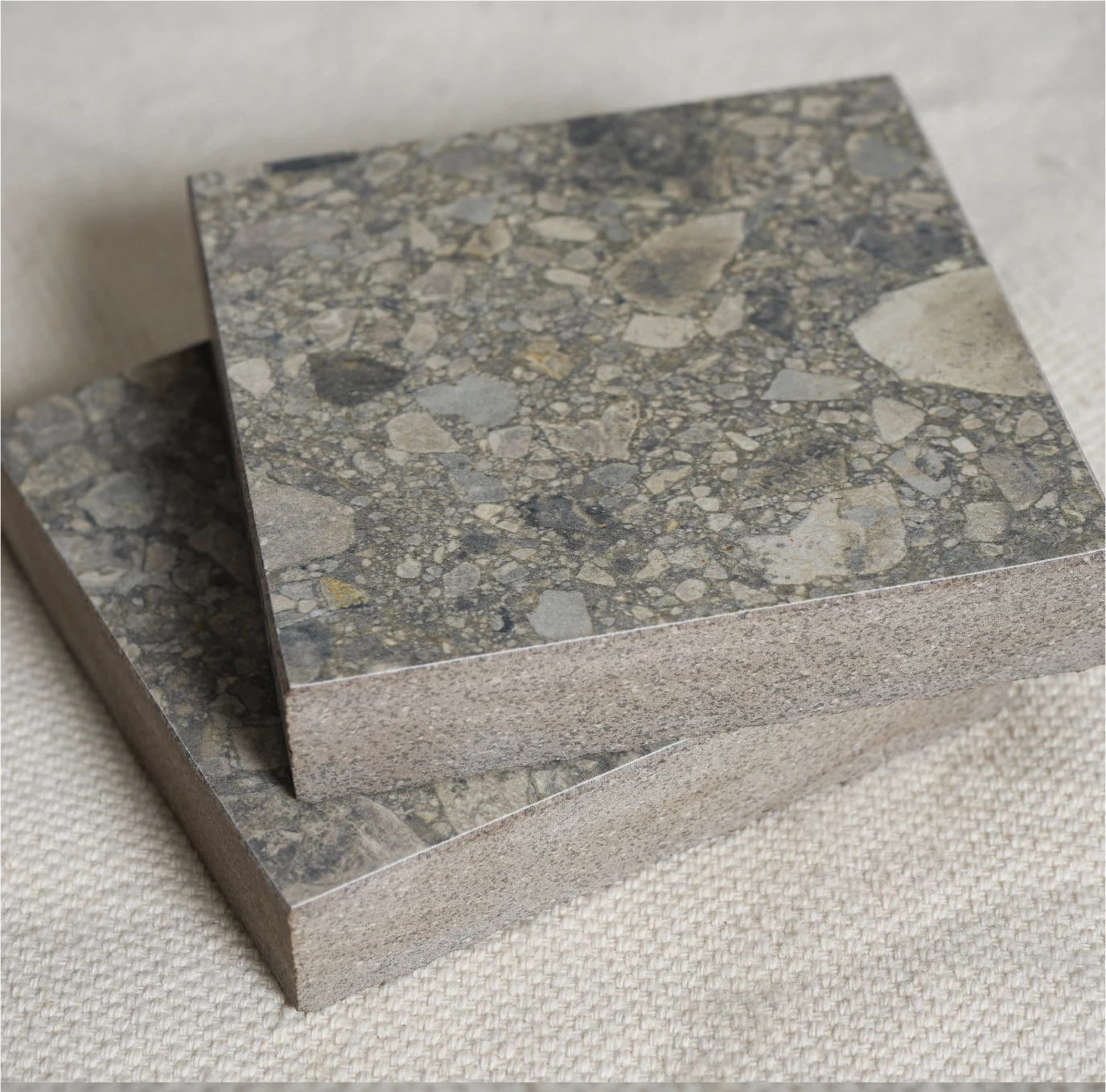 Ceramic Slab Design Homogenous Porcelain Tile Matte Italy Authentic Grey Terrazzo Floor Tiles 60X60cm for Outdoor