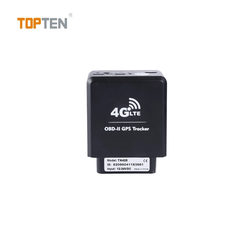 OBD GPS GPS Tracker Real Time Vehicle Tracking Device OBDII TK428 for Car With iPhone App