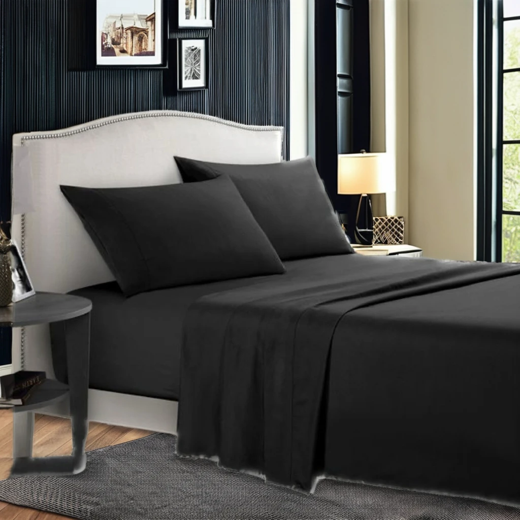 new style Design polyester bed sheet king size fitted sheet bedding set for spring  and autumn