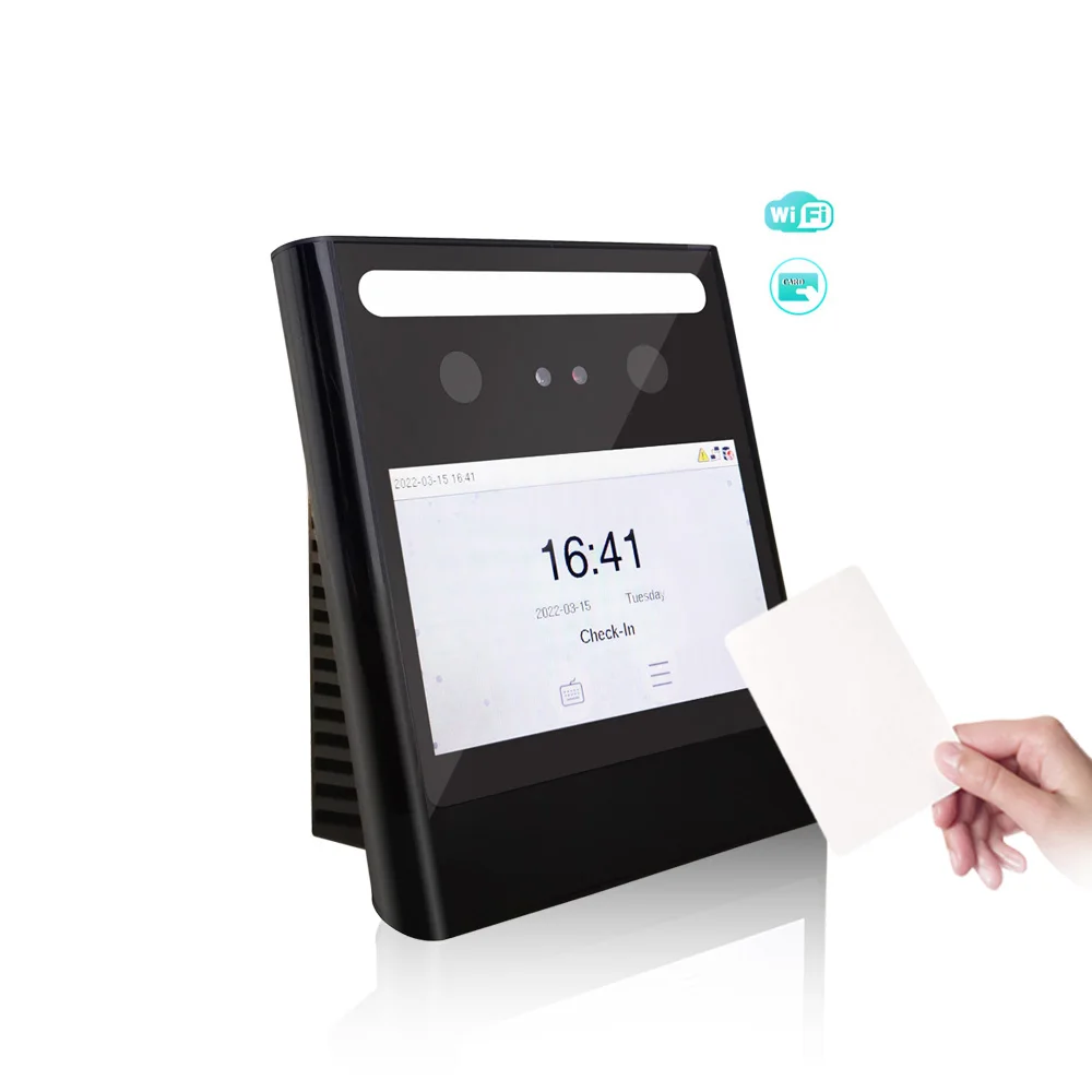 RFID Time Attendance System Office Attendant Machine with WEB Software Biometric Facial Attendance Machine  Support WIFI/TCP/IP
