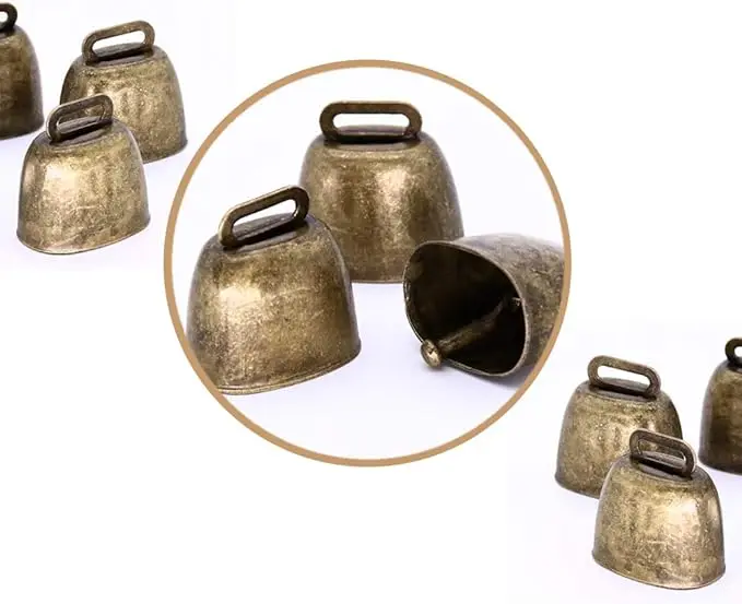 Cow Horse Sheep Grazing Copper Bells Cattle Farm Animal Copper Loud Bronze Bell