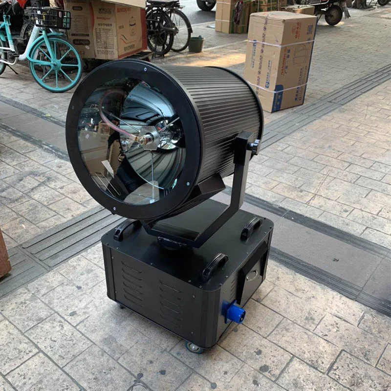 Multi-power Optional Led High Power Searchlight IP55 Night Searchlight Outdoor Xenon Light Long-range Searchlight Aluminum 90 80